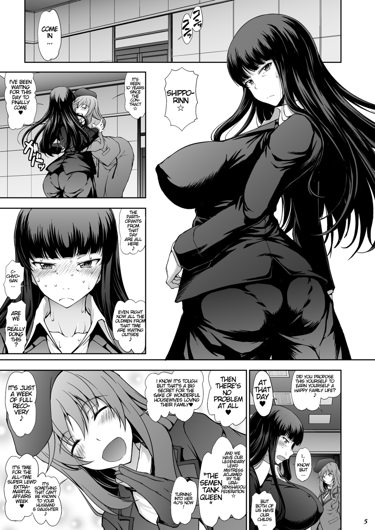 Hentai Manga Comic-The Semen Tank Queen 10 Years Later-Read-3